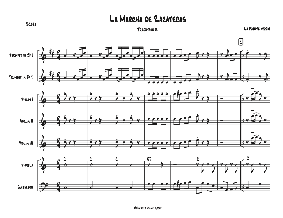 La Marcha de Zacatecas